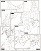 日本地方別白地図セット ( 大 )