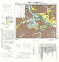 長野県千曲川中流域 - 水理地質図