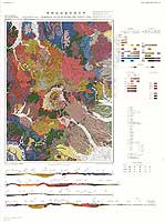 栗駒地熱地域 - 特殊地質図