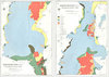 琵琶湖南部湖底状況図 (3枚組) - 特殊地質図