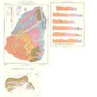 新潟県赤谷 (3枚組) - 日本炭田図