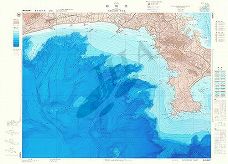 海底地形図