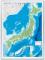 日本地図 自然環境 ( ボード )