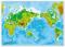 世界地図 地勢 ( マグシート )