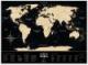 Travel Map Black World　トラベルマップ ワールド ブラック