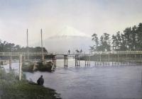 沼川から見た富士山