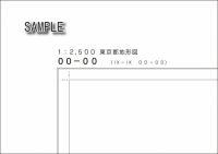 62-10 大峯 - 東京都1/2,500地形図