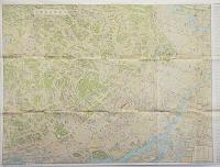 昭和三十三年(1958年) 大東京立体地図