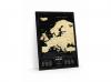 Travel Map Black Europe　トラベルマップ ヨーロッパ