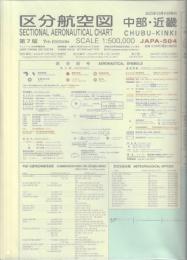 区分航空図 中部・近畿