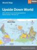 Upside Down World in Envelope Folded Map