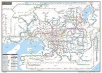 スクリーンマップ 関西鉄道路線図 RAIL MAP OF KANSAI AREA