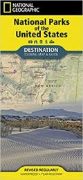 National Parks of the United States Map