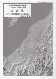 山古志 - カラー段彩陰影図及び災害情報