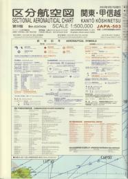 区分航空図 関東・甲信越