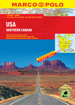 USA, Southern Canada Road Atlas