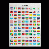 クリアファイル 国旗