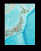 クリアファイル 日本 地勢