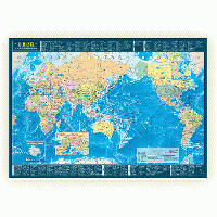 世界地図 A2<折図>