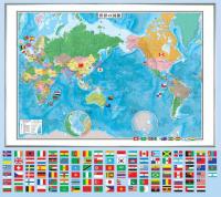 世界の国旗 大  ( ボード )