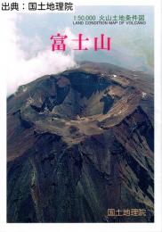 富士山 - 5万分1火山土地条件図