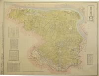 復刻古地図 東京市15区近傍34町村 番地界入 31.北豊島郡日暮里村・三河島村・尾久村