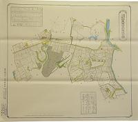 復刻古地図 東京市15区近傍34町村 番地界入 7.赤坂區全圖