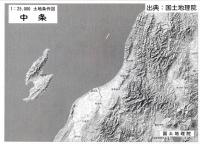 中条 - 2万5千分1土地条件図