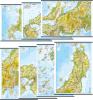 M日本地方別地図 7本セット