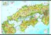 M日本地方別地図 中国・四国地方