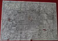 1649 京都絵図 全 懐中手引