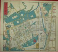 1213 江戸切絵図 千駄ヶ谷辺図　