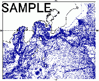 M7003Ver.2.3  四国南岸沖ー豊後水道 - 海底地形デジタルデータ