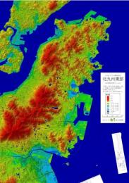 北九州東部 - 1:25,000デジタル標高地形図
