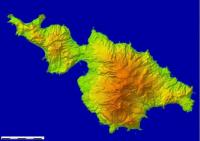 口永良部島 - デジタル標高地形図