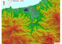 鳥取市 - デジタル標高地形図