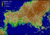 山口県 - デジタル標高地形図