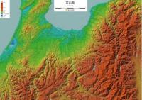 富山県 - デジタル標高地形図