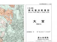 大宮 - 2万5千分1都市圏活断層図