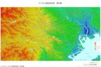東京都 - デジタル標高地形図
