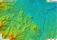 札幌市中央区周辺 - デジタル標高地形図