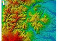 栗駒山北部 - 1:25,000デジタル標高地形図