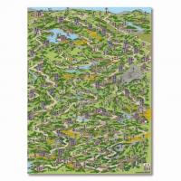 『解読北斎中山道図』見開きクリアファイル