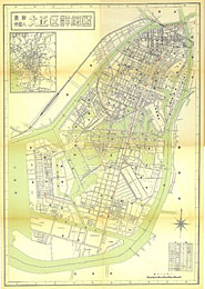 大阪市区分詳細図 大正区詳細図