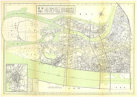 大阪市区分詳細図 西淀川区詳細図