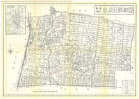 大阪市区分詳細図 東成区詳細図