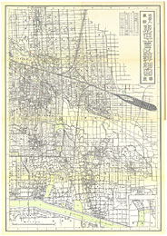 大阪市区分詳細図 東住吉区詳細図　東部