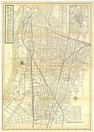 大阪市区分詳細図 西成区詳細図