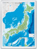 日本地図 自然環境 ( ボード )