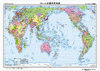 正積世界大地図 小判 行政 ( 常掲 )
